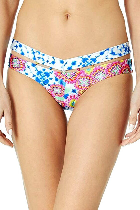 Luli Fama Beautiful Mess Strapped Band Reversible Moderate Bottom